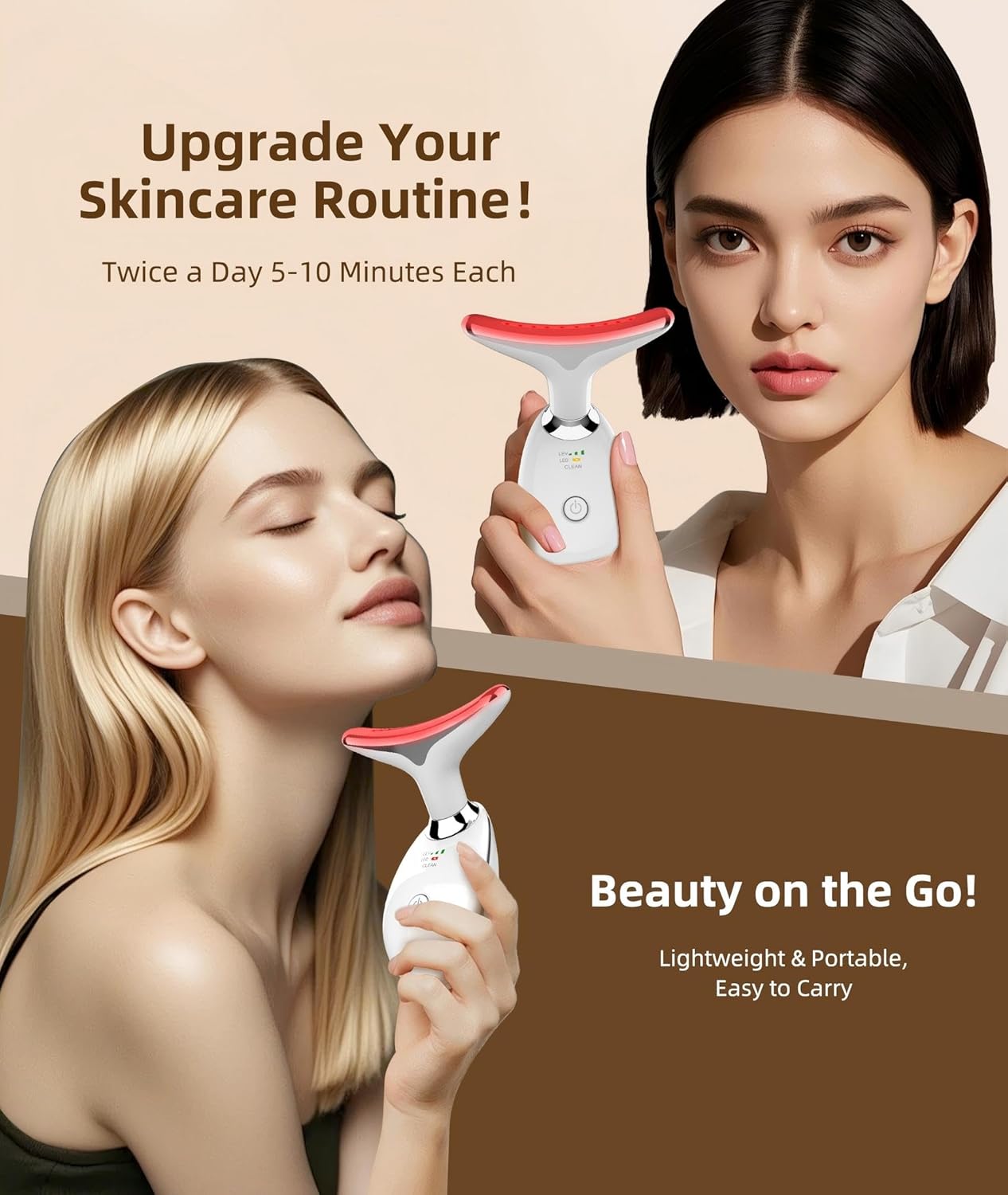 Facial Sculpting LED Massager (Face & Neck)